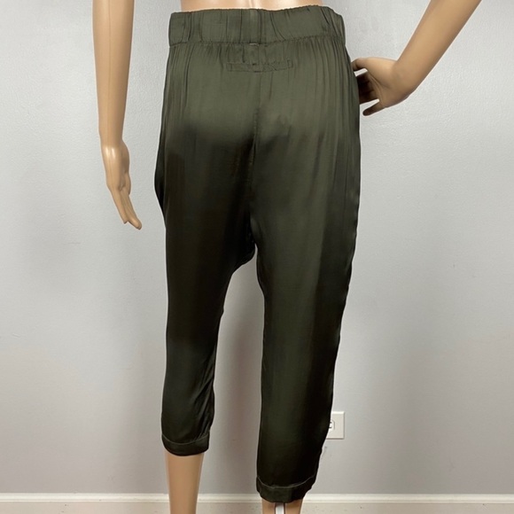 ENZA COSTA REVOLVE SATIN CROPPED PANTS - Picture 8 of 10